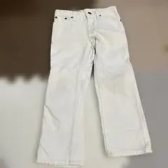 【Polo】キッズ デニムパンツ 白 110cm 男の子 女の子 長ズボン