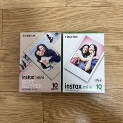 instax mini SOFT GLITTER & instax mini