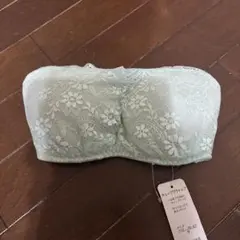 チューブブラ レース ノンストラップ ベアトップ Mサイズ 新品タグ付き