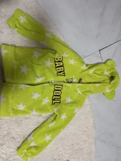 美品　ベビードール　パーカー　ベア　100