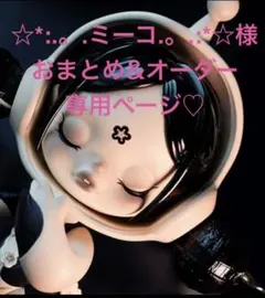 ☆*:.。.ミーコ.。.:*☆様☺︎おまとめ・オーダー専用ページ♡