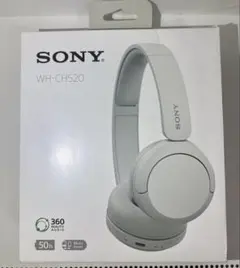 SONY WH-CH520 ホワイト ワイヤレスヘッドホン