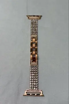 Apple Watch用 ゴールドクリスタルバンド