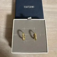 a*m様 ☆限定値下げ☆TSUTSUMI 三連フープピアス K10 YG WG - メルカリ