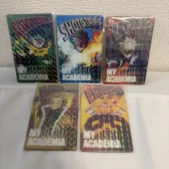 僕のヒーローアカデミア 一番くじ 更に向こうへ Ｊ賞 アクリルミラーカード 5種