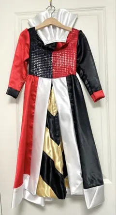 ディズニー 不思議の国のアリス ハートの女王　コスプレ キッズ 90 100