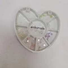 erikonail ネイルパーツ ハート型ケース パールのサムネイル