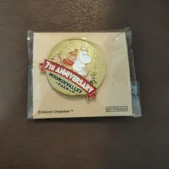 ムーミンバレーパーク 7th Anniversary ピンバッジ　非売品