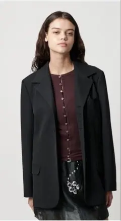 ＜ATTISESSION＞タイ シャツスリーブ ジャケット 2WAY