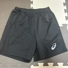 ASICS ブラック ショートパンツ XL