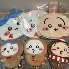 ちいかわ　おかおBIGボストンバッグ ジンジャーマンBIGぬいぐるみ