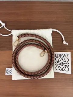 4日まで値下げ】LOEWE ウーブンスパイラルストラップ （クラシック