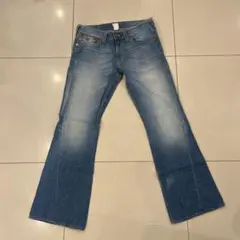 美品❗️RRLdenim pants MADE in USA ストレートリジット - メルカリ