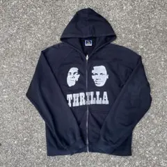 90s 00s XLARGE THRILLA ジップパーカー レア？ アメ製