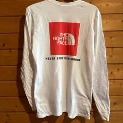 ノースフェイス　THE NORTH FACE 長袖Tシャツ ホワイト　Sサイズのサムネイル