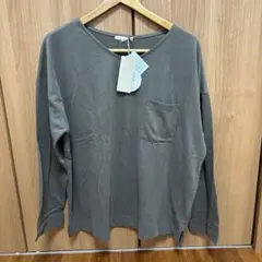 タグ付き新品　★studio CLIP★ 3Ｌサイズ　長袖　カットソーのサムネイル