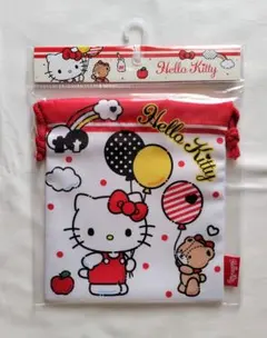 サンリオ 巾着袋 ポーチ ハローキティ