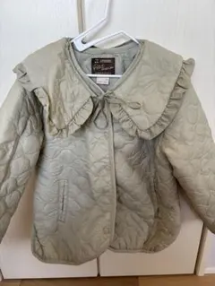 フリル付き襟 ジャケット Lサイズ　ナルミヤ⭐︎プチマイン