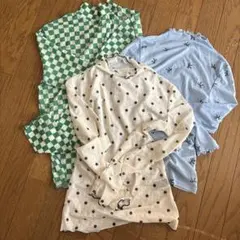 シアーロングTシャツ インナー 3枚セット まとめ売りのサムネイル