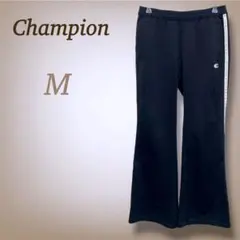 チャンピオン トラックパンツ ジャージ ライン スポーツウェア ランニング M