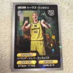 トーマス・ウェルシュ 40番 ファングッズ　サンロッカーズ渋谷