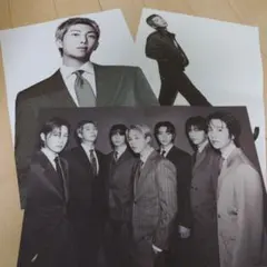 新品☆BTS Arirang RMポスター 2枚セット&全員1枚