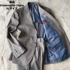 ✨️美品✨️ エルメネジルドゼニア スーツ セットアップ グレー XL 高級生地