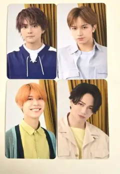 Sexy Zone タレントカード 4枚セット