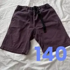 Gramicci キッズ ハーフパンツ パープル　グラミチ　140