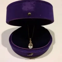 アガットagete　K10 カラーストーン付き ネックレス