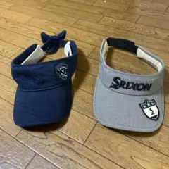 Callaway & Srixon バイザー 2点セット