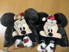 ディズニーリゾートクリスマス2025/ミッキー&ミニー/ファンキャップセット