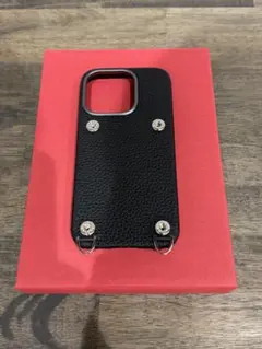 BONAVENTURA iPhone15proスナップボタン付き ケース