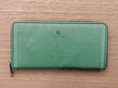 【新品未使用品】kissora キソラ グリーン レザー 長財布