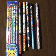 ポケモン　えんぴつセット　バトエン　鉛筆型消しゴムのおまけ付き