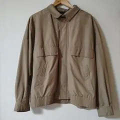 LONDON FOG 韓国製 Lサイズ スイングトップ ベージュ