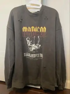 BEAMS HEART / バンド グラフィック スウェット M