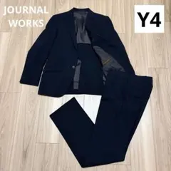 AOKI ジャーナルワークス ビジネススーツ 黒 上下セット Y4 Sサイズのサムネイル