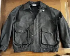 wego フェイクレザージャケット