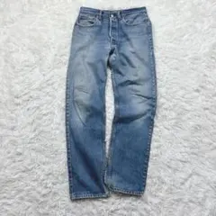 80s リーバイス　USA製 501 グッドフェード　縦落ち ヒゲ　W34