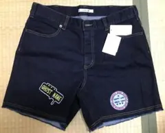 新品デニムショートパンツ　ビッグサイズ