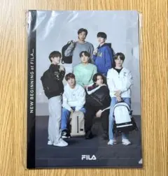 BTS クリアファイル　FILA 全種類（8枚）のサムネイル