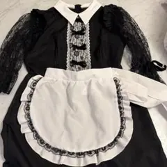メイド服 コスプレ衣装 ブラック