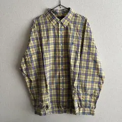 Polo Ralph Lauren 長袖シャツ チェック柄 XXLサイズ