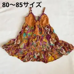 グラグラ ワンピース 80 総柄 キャミソールのサムネイル