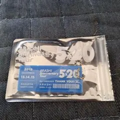 嵐 5x20 会場限定キーホルダー青 大野智 グッズ