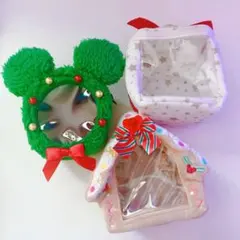 ディズニー 2024 クリスマス ポーチ 3点セット