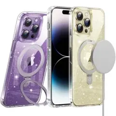 ⭐️CASEKOO iPhone 14 Pro Max ケース クリア ラメ入り⭐️