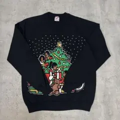 90s jerzees ラグラン スウェット 黒 ヴィンテージ