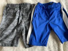 値下】ユニクロ2枚　ショートパンツ　丈夫で動きやすい　120cm
